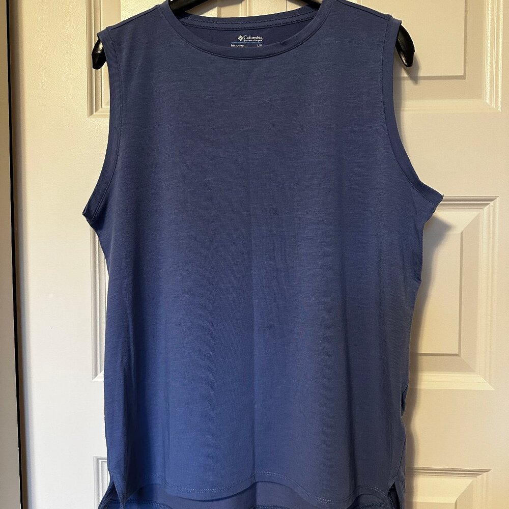 Columbia Sleeveless Top in Blue Size L